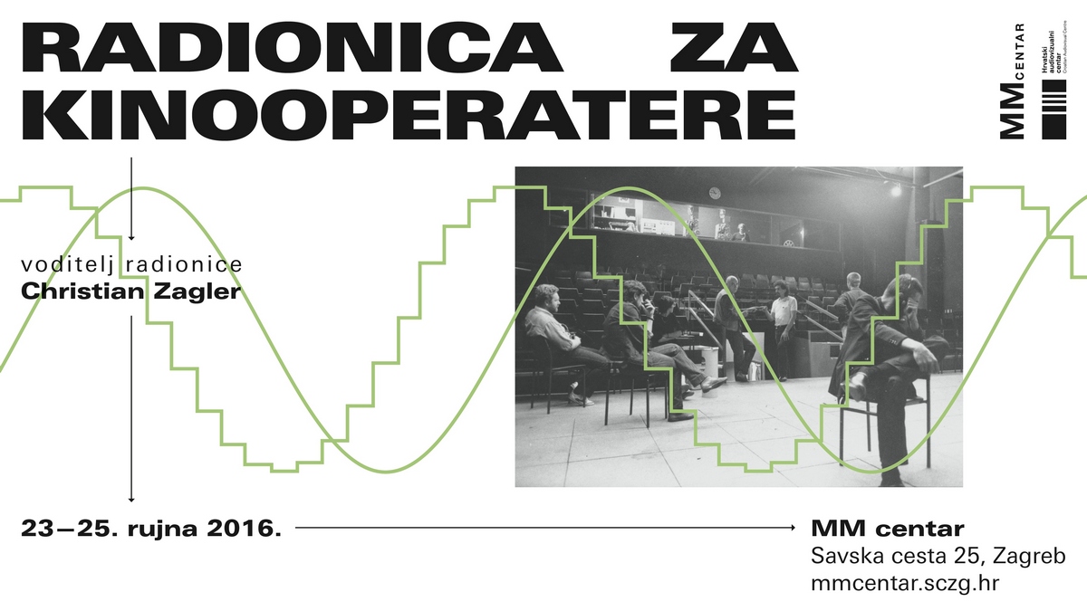 Radionica za kinooperatere. dizajn vizuala Dario Hrvoje